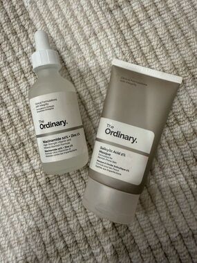 The Ordinary Niacinamide 10% + Zinc 1% Serum & Salicylic Acid 2% Mask - Neutral